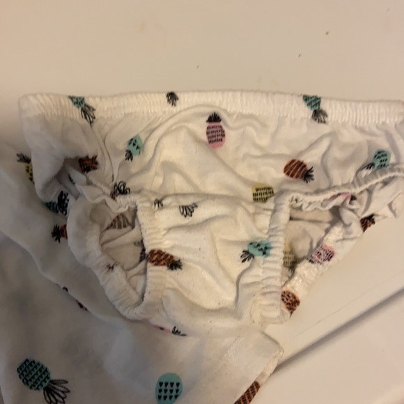 Jessica Simpson pineapple baby doll dress with bloomers - Picture 2 of 4